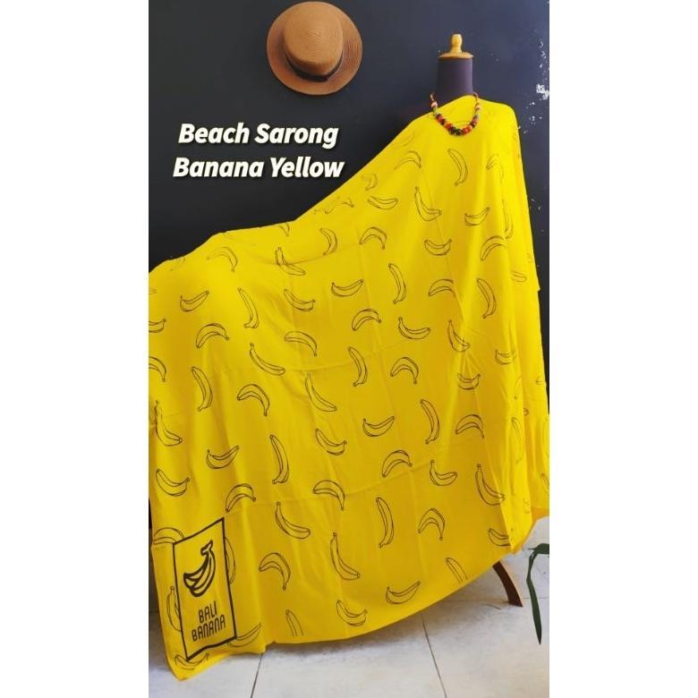 Premium Sarung Pantai Banana Bali/Kain Pantai Bali Neci