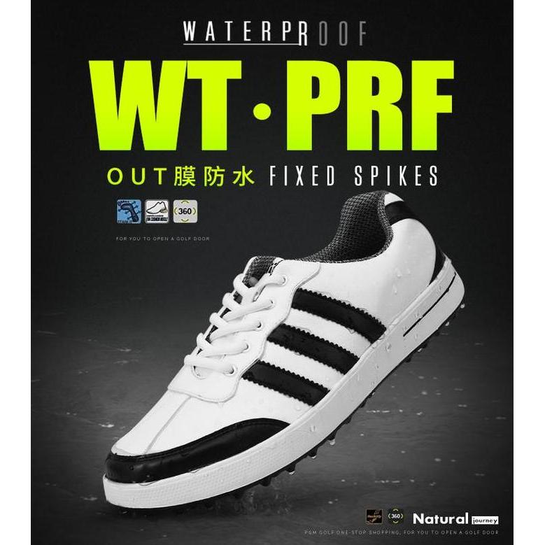 HARGA DISC - Sepatu Golf shoe PGM laki Men golf shoes boost ZX021