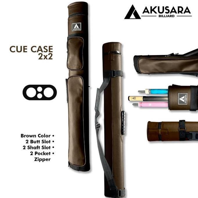 Tas Billiard Akusara Cue Case Billiard New