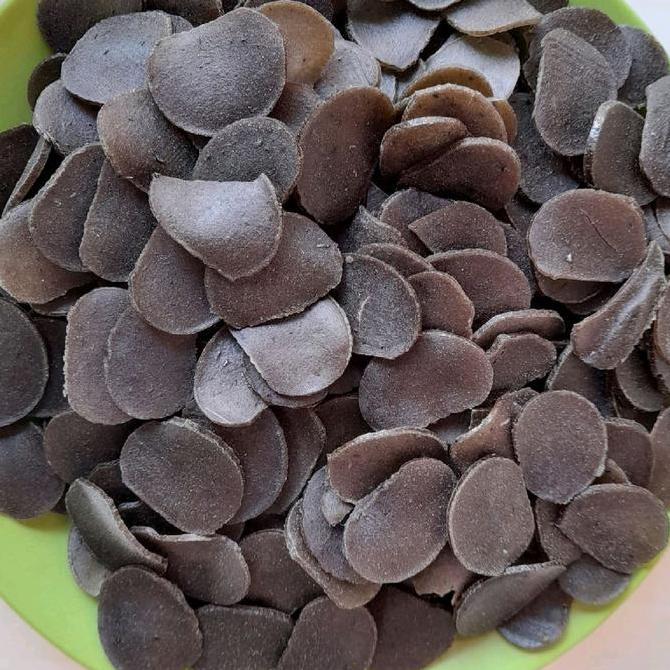 Wenakl- 1Kg Kerupuk Jengkol Mentah Super Murah Kiloan Gurih Asli  Food Snacks Cemilan