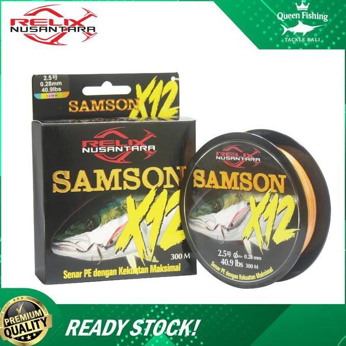TERMURAH - SENAR PE RELIX SAMSON X12