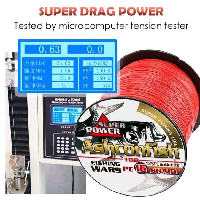 Pe 14 X16 Ashconfish 100 Meter Multi Warna