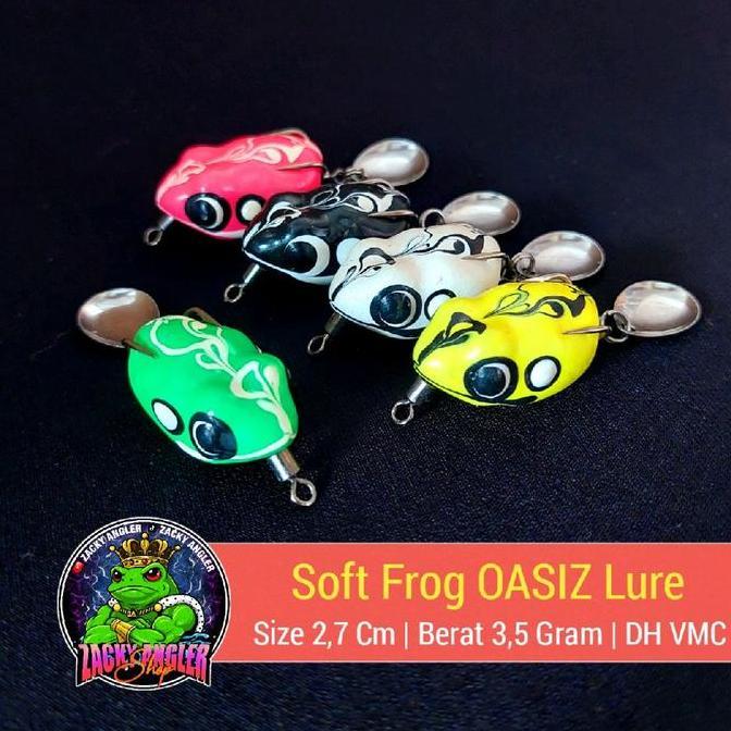 Codbisa- Soft Frog Oasiz Lure 2,7 Cm Lure Umpan Casting Gabus