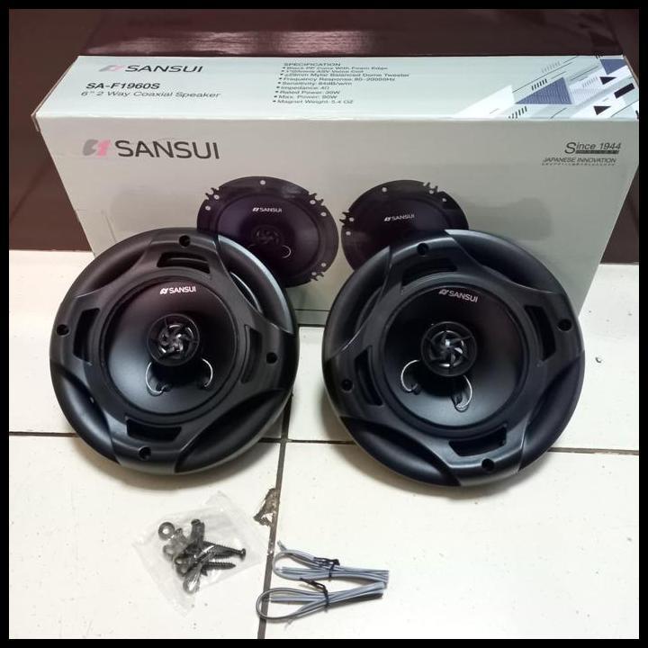 TERMURAH SPEAKER COAXIAL SANSUI SA-F1960S / SPEAKER MOBIL COAXIAL SANSUI 