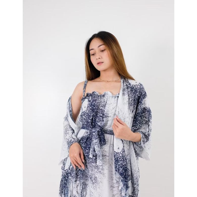 FREE ONGKIR DRESS BECCA/ LONG DRESS BECCA