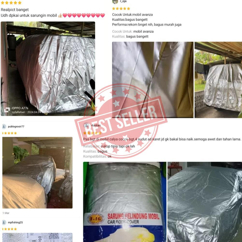 Discount Body Cover Innova Zenix / Sarung Mobil Innova Zenix / Selimut Mobil Zenix