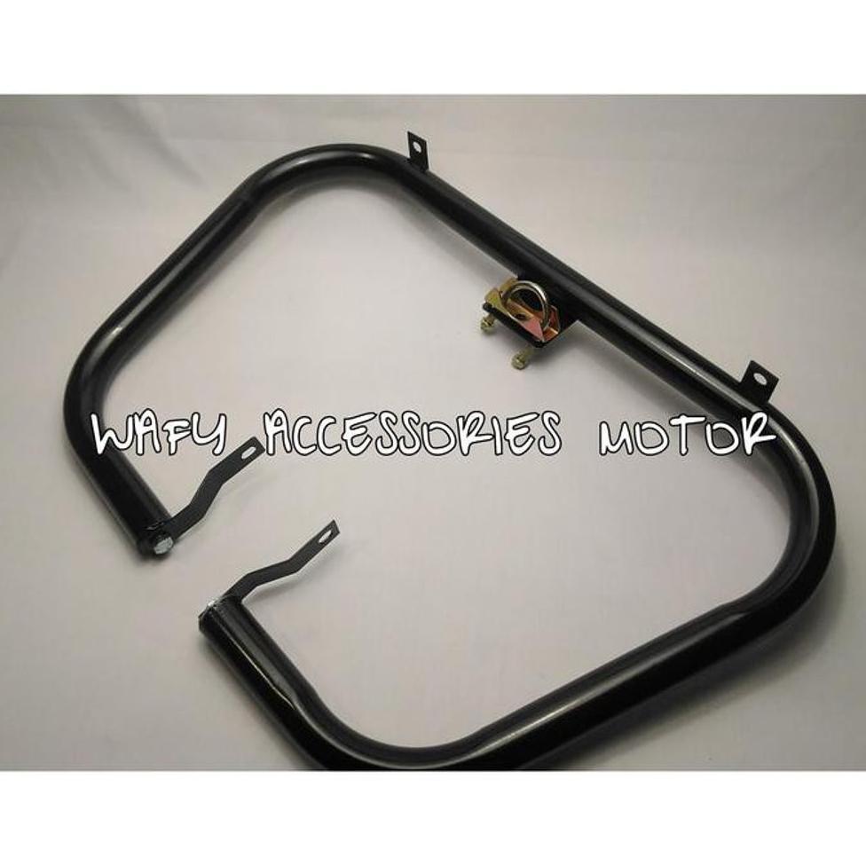 Berkualitas Engine Guard Sayap Kupu Yamaha Scorpio Tiger Verza Vixion Byson Megapro Cb150R