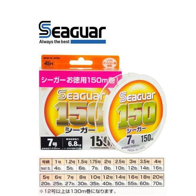 Senar Leader Seaguar 150 Fc | Seaguar 130 Fc 100% Fluoro Carbon Senar Pancing