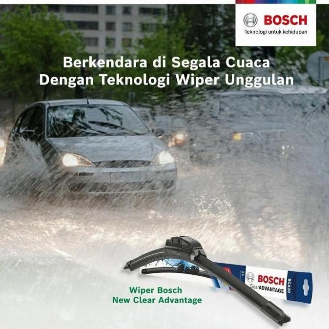 Paket Wiper Depan Belakang Livina Grand Livina X-Gear Bosch+Oem Nissan