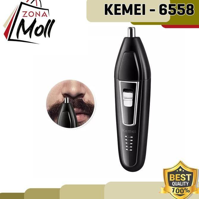 Gogogo- Zm Kemei Km6558 Cukuran Jenggot Kumis Alat Mesin Cukur Km-6558 3 In 1 Ketiak Razor