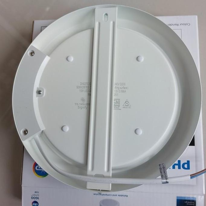 Downlht Outbow LED DN027C 6 Inch 9 Watt Putih Netral Kuning