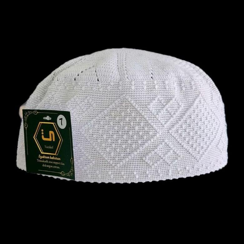 peci rajut Hudaidah original import yaman excellent quality full motif version