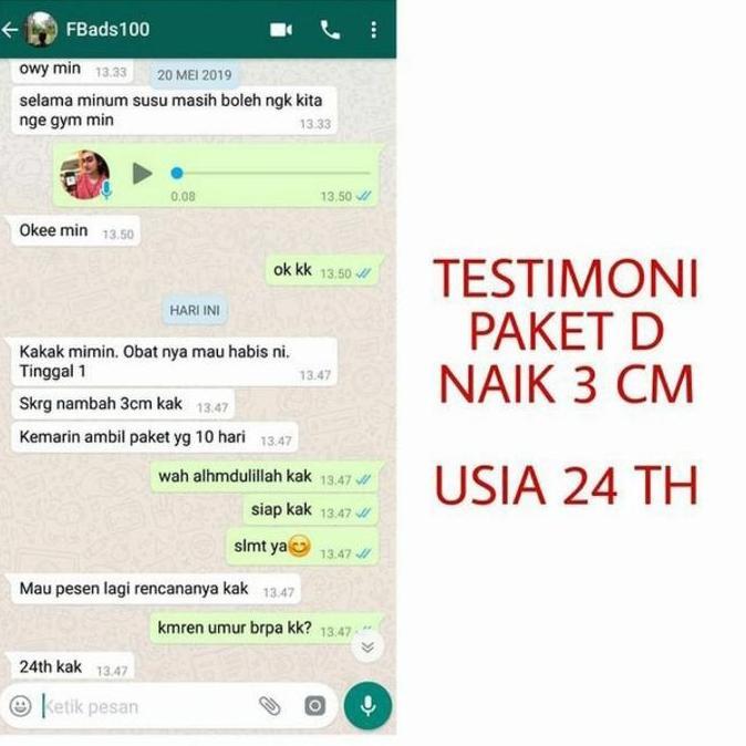 peninggi badan terbaik || susu tinggi dewasa dan anak ampuh & alami