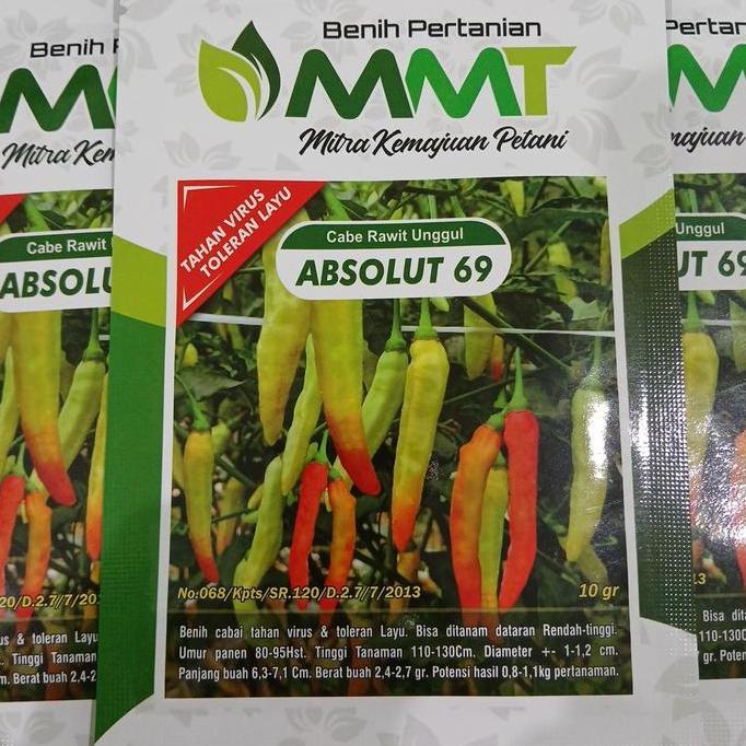 PROMO Benih Cabe Rawit ABSOLUT 69 10 Gram MMT