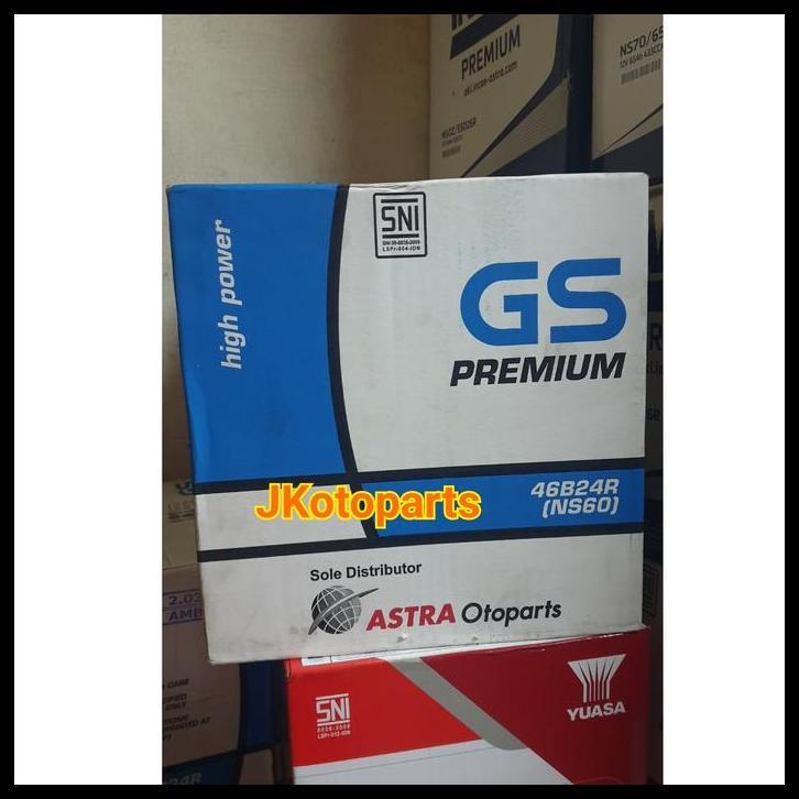 TERMURAH AKI MOBIL GS ASTRA BASAH PREMIUM NS60 NS60L N60LS 