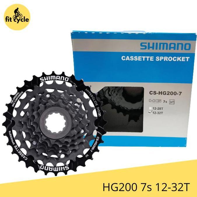 Sprocket Shimano CS-HG200-7 cassette 7speed 12-32T