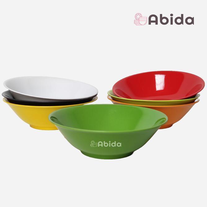 Abida 1 Lusin Mangkok Melamin 7 Inch Mangkok Bakso Mangkok Mie G907