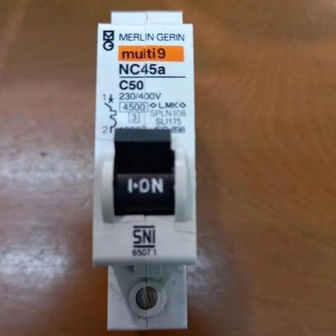 MCB 1P 50A NC45 MERLIN GERIN MG