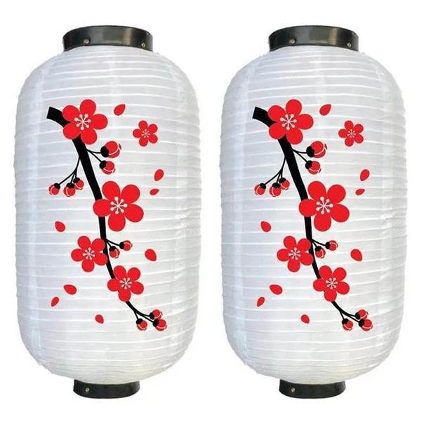 Festwid- Lampion Gantung Outdoor / Lampion 10 Inch Japanese Satin Lantern Lampion