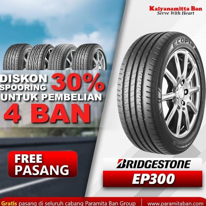 Terlaris Ban Mobil Bridgestone Ecopia Ep 300 205/65 R15 Ban Mobil Innova