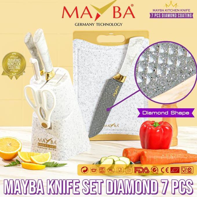 GOHAPPY PISAU SET PASTEL TAJAM BEAUTIFUL COLOR