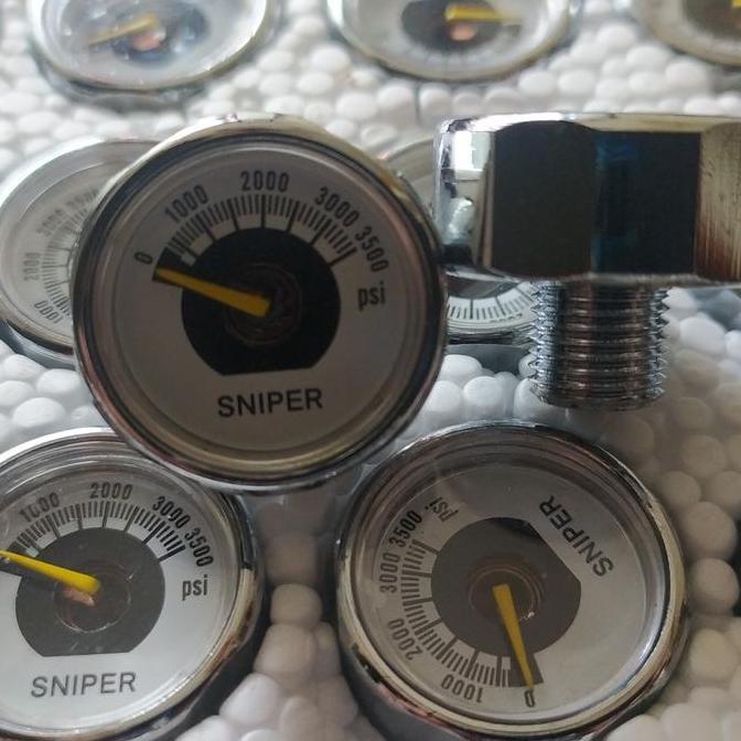 Irontime- Manometer Od 25, Manometer Pcp, Manometer Kecil, Manometer, Mano Pcp