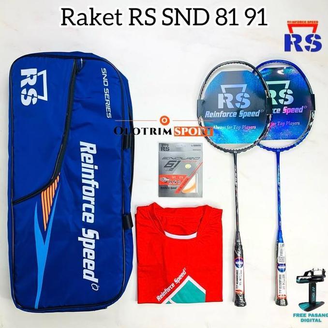 Promo Raket Badminton RS SND 80 81 91 SMASH PROF Original Diskon