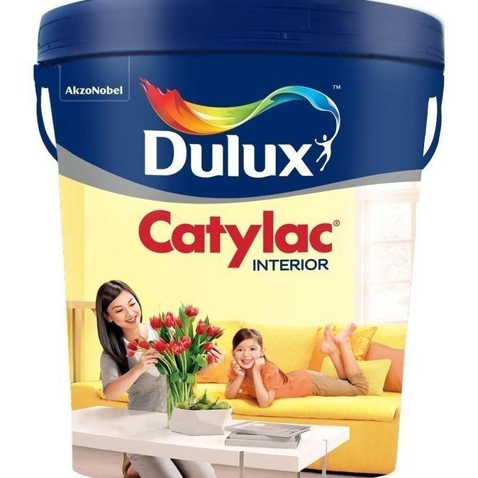 Cat- Dulux Catylac 5Kg / Light Cream / Marigold / Lime / Kecapi / Ivory