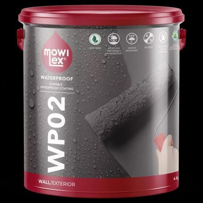 Cat- [1 Kg] Cat Tembok Eksterior Mowilex Wp02 Waterproof
