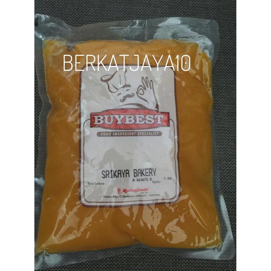 Foodbig- Selai Srikaya Jam Mariza Bestbuy Topping Filling Isian Roti 1 Kg