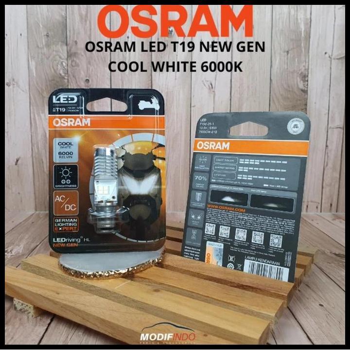 GRATIS ONGKIR OSRAM LAMPU LED M5 T19 SEPEDA MOTOR 