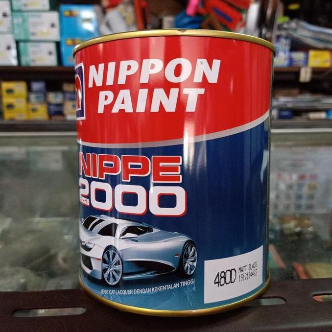 Cat- Cat Nippe 2000 1 L Warna 480D Matt Black ( Hitam Doff )