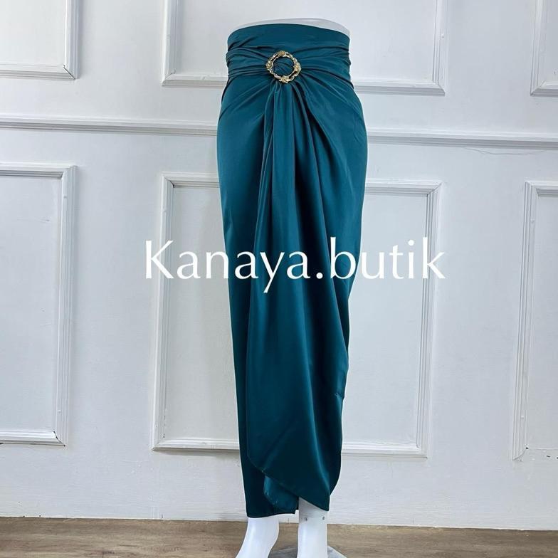 BEST DEALS ROK LILIT SATIN // SATIN WRAP SKIRT // BAWAHAN KEBAYA // ROK POLOS // ROK SATIN