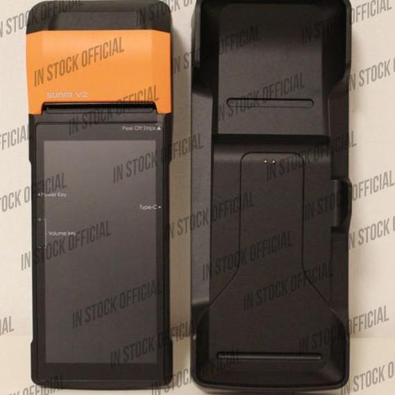 Mesin Kasir Android Sunmi V2 4G+Wifi 2/16Gb Original