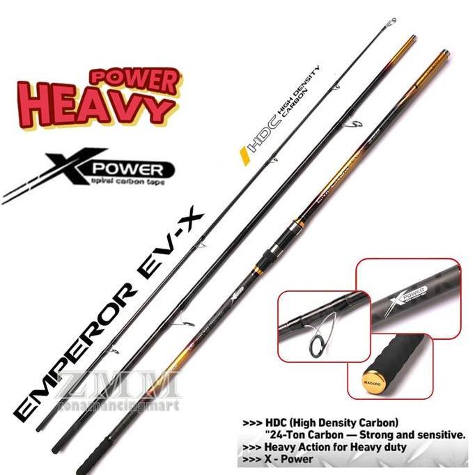 Joran Maguro Emperor Ev | Emperor Ev-X Power | 390 | 420 | 450 | Hd Carbon | Surf Casting | Sambung 