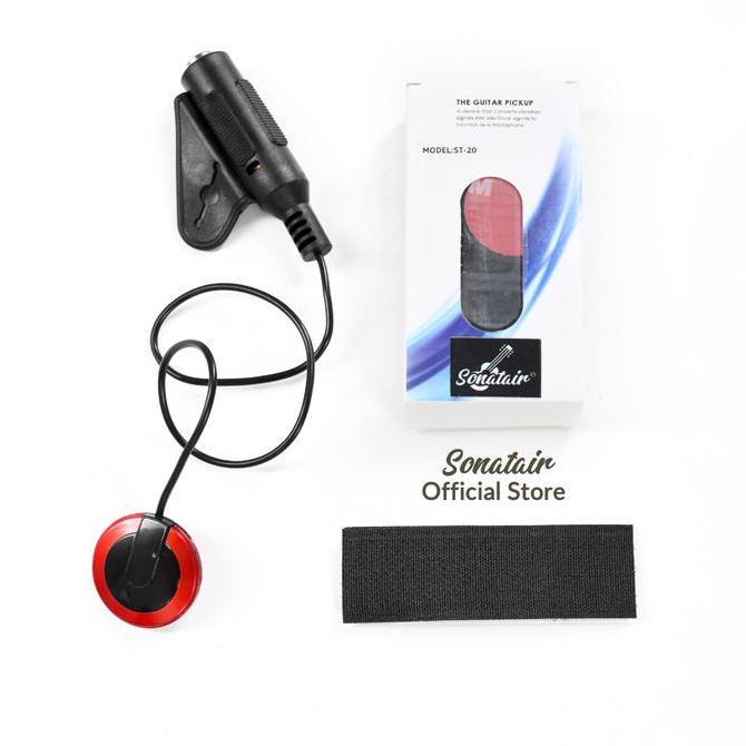 2satuseller - sonatair pickup spul gitar tempel st01 untuk gitar, bass, violin, biola & alat musik l