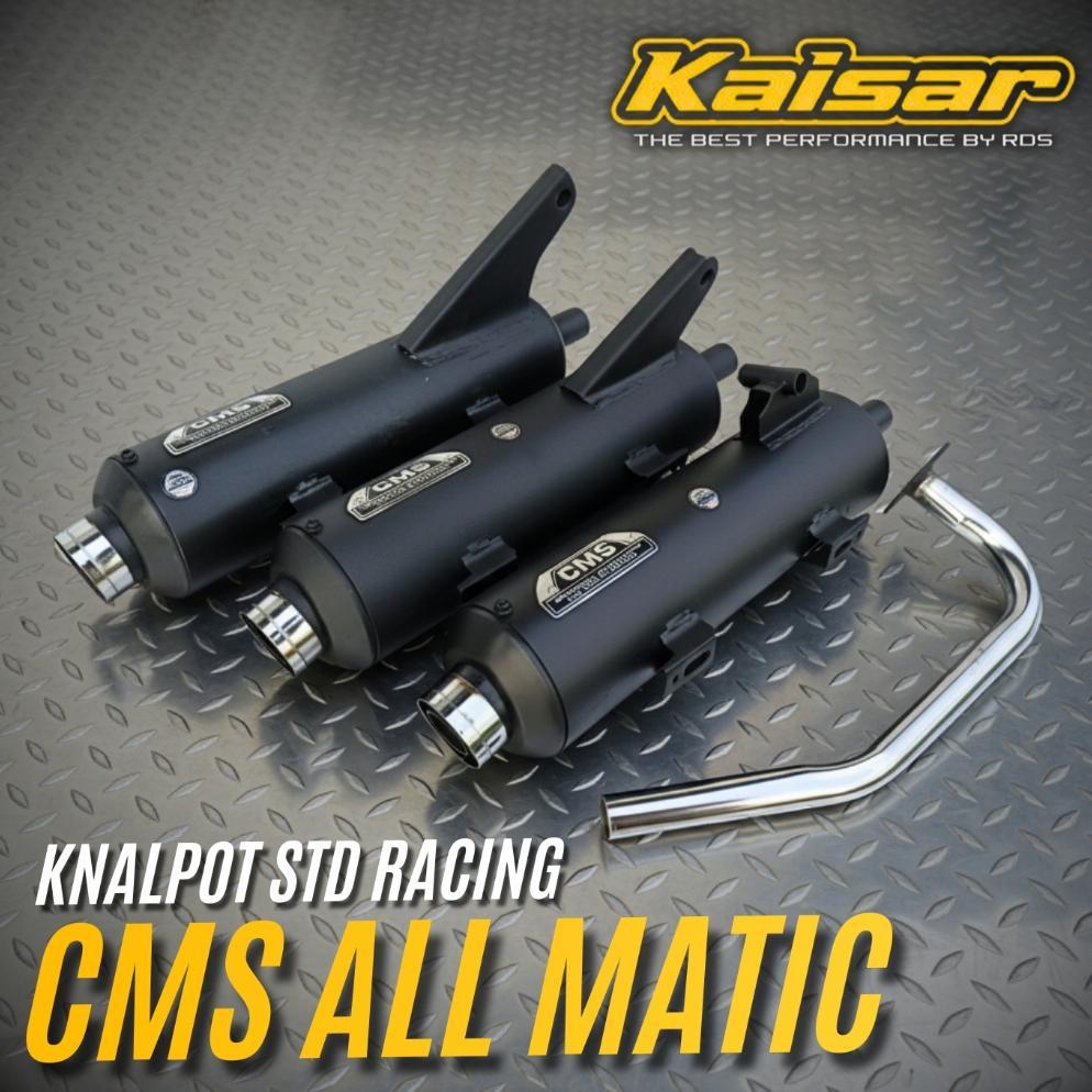 Grade Ori Knalpot Beal Deluxe Std Racing Cms Fullsystem-All Matic Beat Karbu Fi Esp Pop Street Mio S