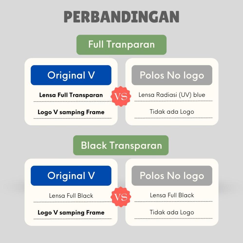 flash sale akara-007 | kacamata vincent original high quality transparan | kacamata putih kacamata t