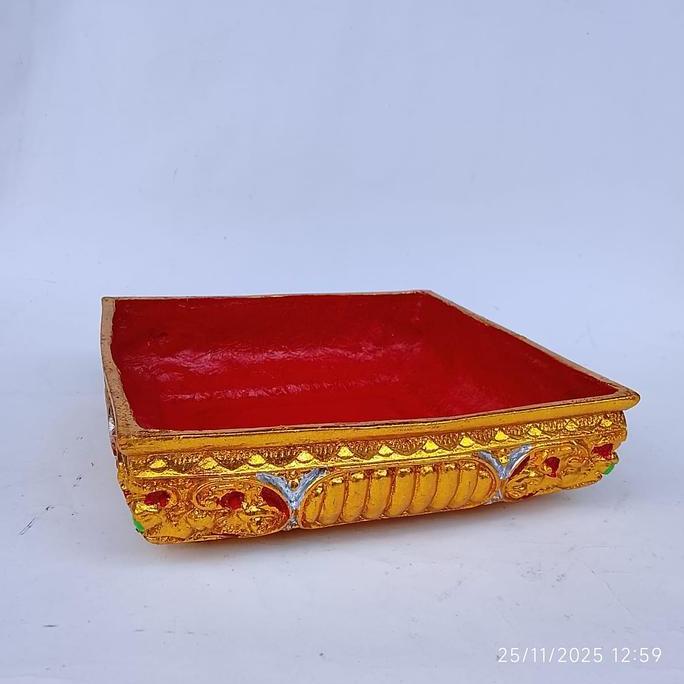 paling diminati] Wadah Fiber Bokoran tempat sodan fiber 19cm ukir bali