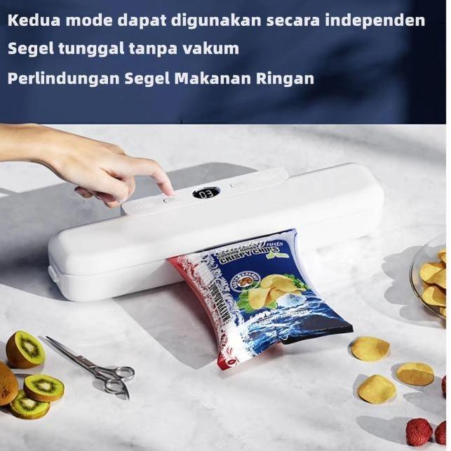 Upupin Alat Vacuum Sealer Makanan - Fresh Food Packing Alat Vacum Makanan Frozen Mesin Vacum Makanan