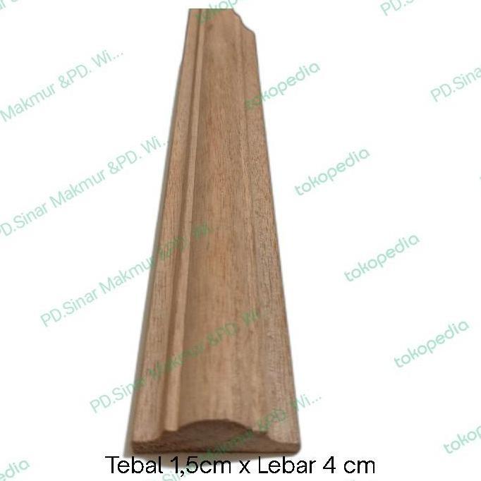 Obelik- List Kayu Moulding