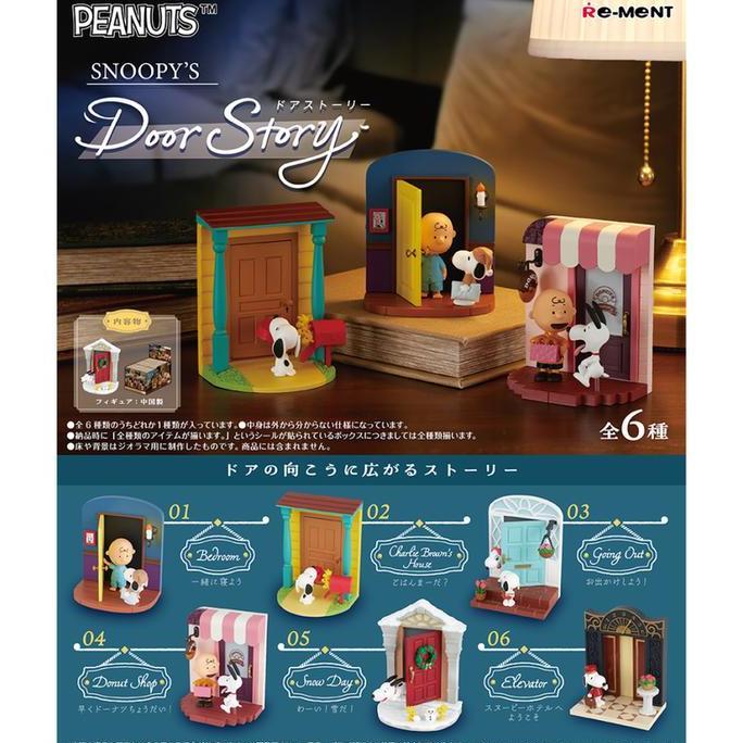 Re-Ment Peanuts Snoopy Snoopy's Door Story Figure