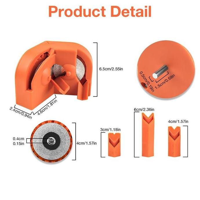 Mouting- Tools Pengasah Asah Mata Bor Drill/Alat Asah Mata Bor Besi Kayu Beton Sharpener Titanium Or