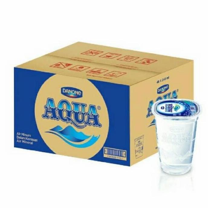 aqua gelas 1 dus 48 pcs/ aqua air mineral