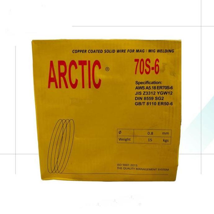Cncoff- Kawat Las Co 0.8/Mig Wire Er70S-6 / Er70S - 6 / Er 70 S,Artic 0.8Mm