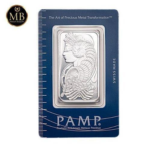 1 OZ PAMP SWISS BULLION SILVER BAR PERAK BATANG BERSERTIFIKAT