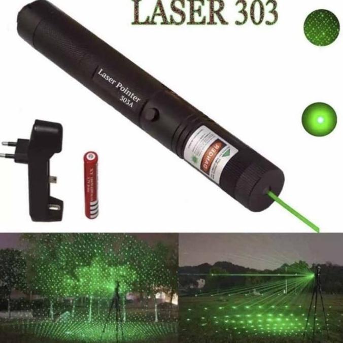 Laser Hijau 303 / Green Laser Pointer 303