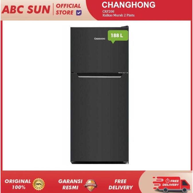 Terlaris Kulkas Murah 2 Pintu Changhong Crf208 (Khusus Bandung)