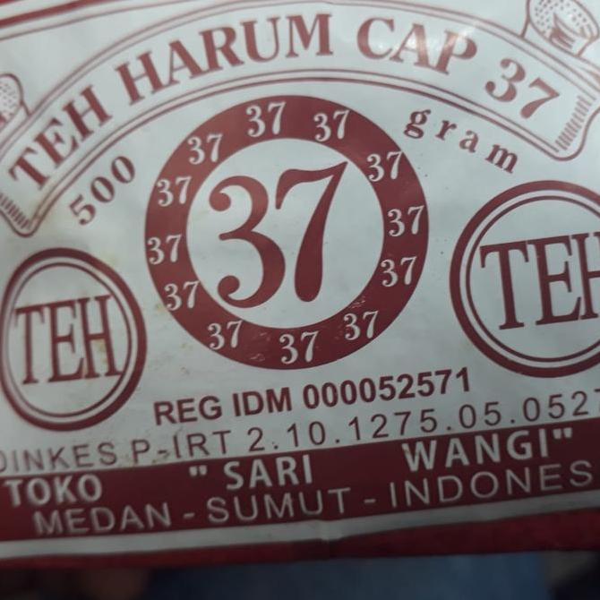 Teh Harum cap 37 500gr / Teh Bubuk Medan