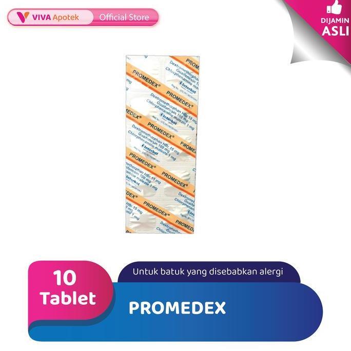 Promedex untuk Meredakan Batuk Karena Alergi (10 Tablet)